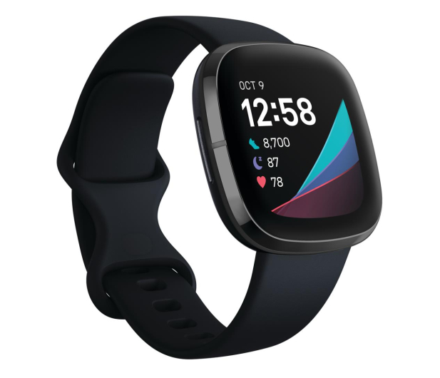 Google Fitbit Sense czarny + Fitbit Premium - 587725 - zdjęcie